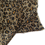 Cache Leopard Print Silk Top Size Small