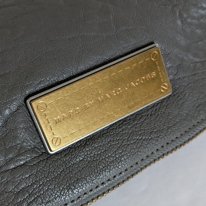 Marc by Marc Jacobs Washed Up Grey Hobo Crossbody