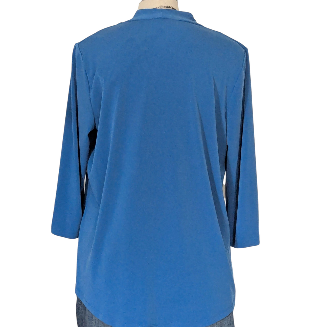 Jones New York Blue Tunic Size XL
