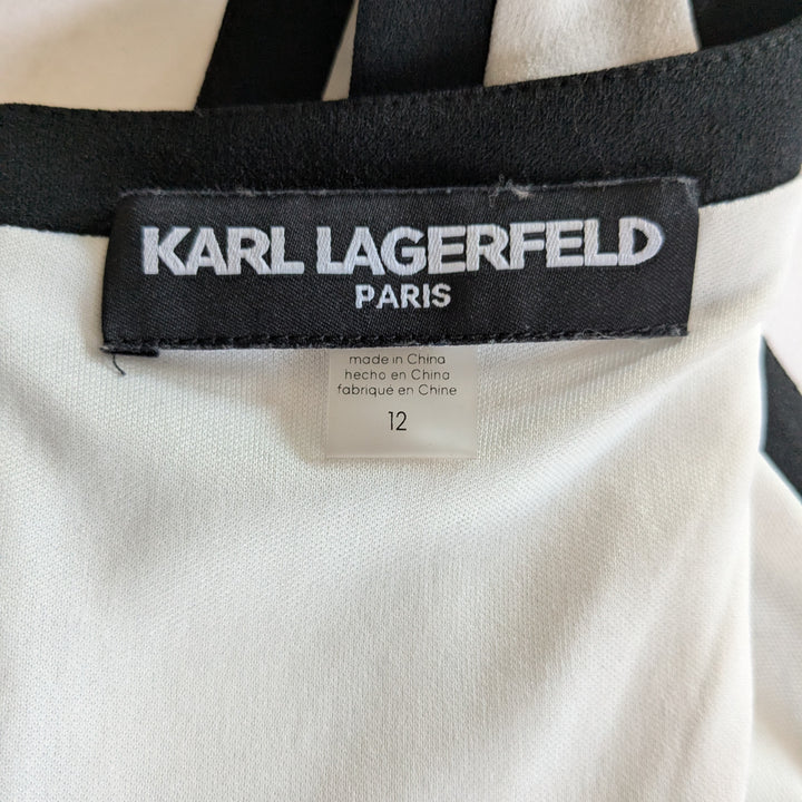 Karl Lagerfeld Paris Sleeveless Dress Size 12