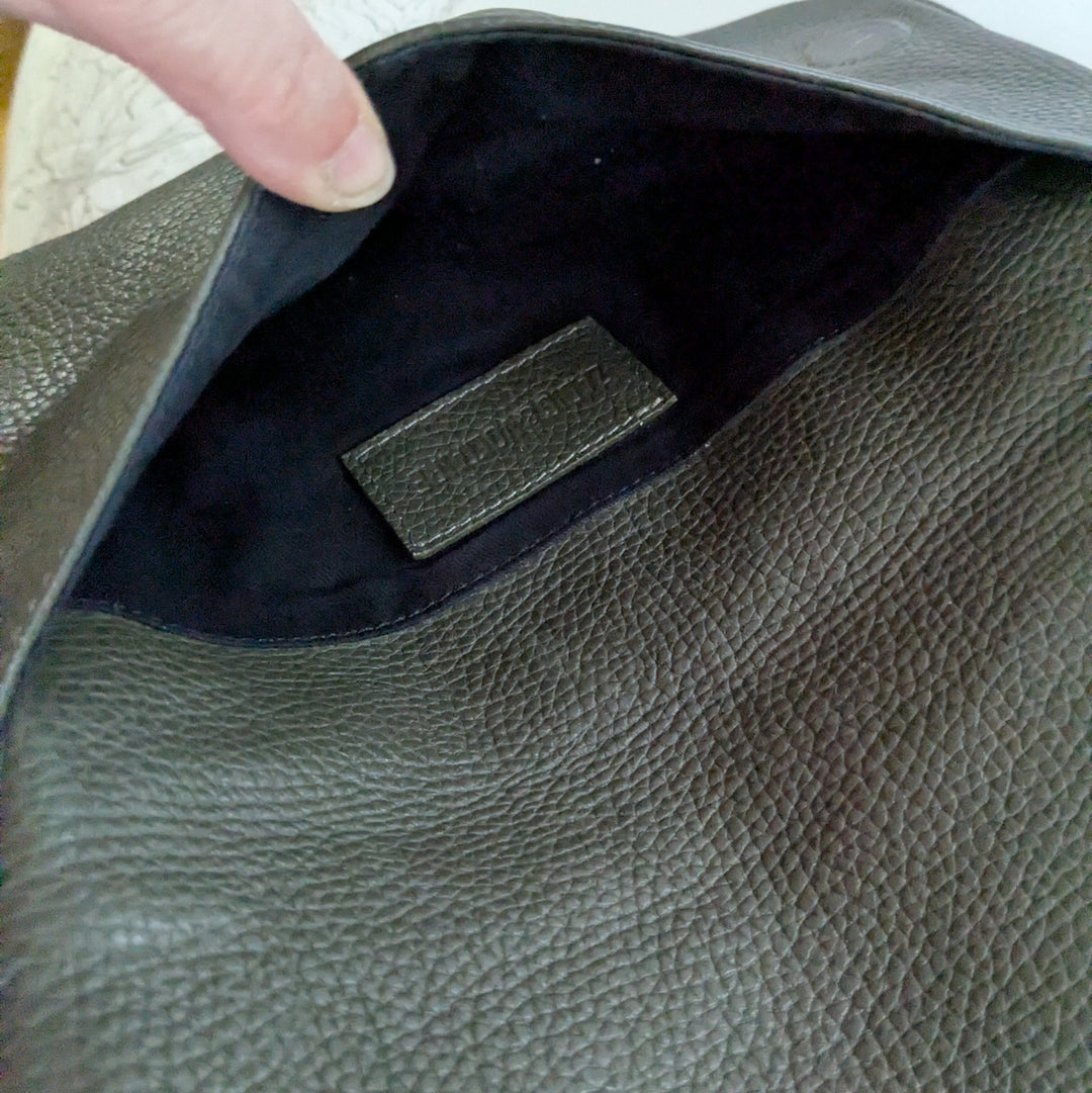 Zadig & Voltaire Olive Leather Crossbody