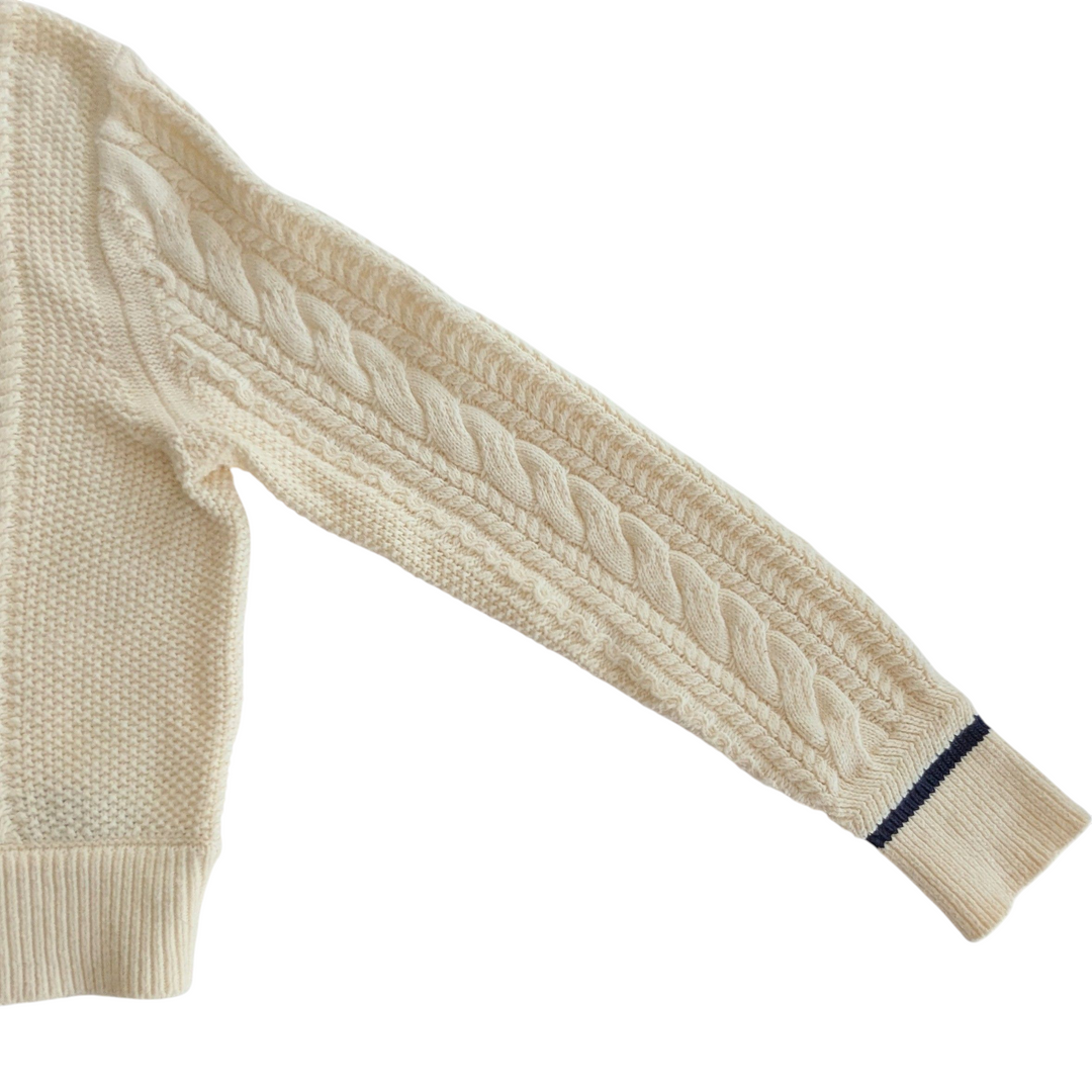 Veronica Beard Fritz Mixed Media Sweater Size Large