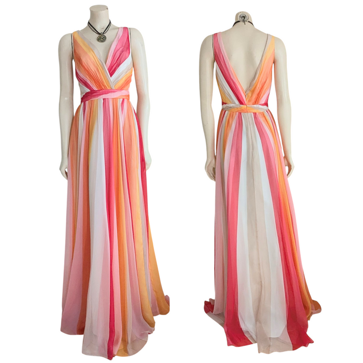 Mac Duggal Maxi Dress Size 8