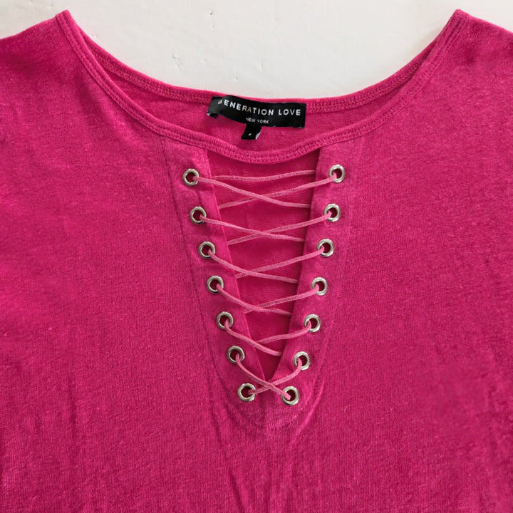 Generation Love Linen Top Size Small