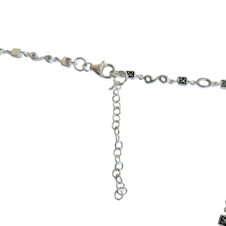 Sterling Silver and Black Onyx Pendant Necklace NWT