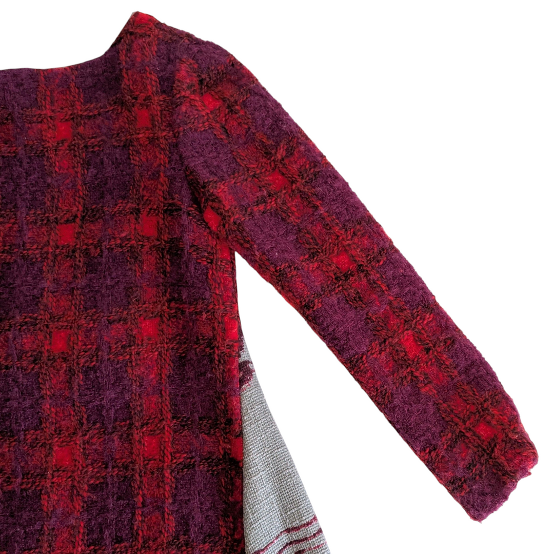 Philosophy de Alberta Ferretti Mohair and Wool Blend Dress Size XS