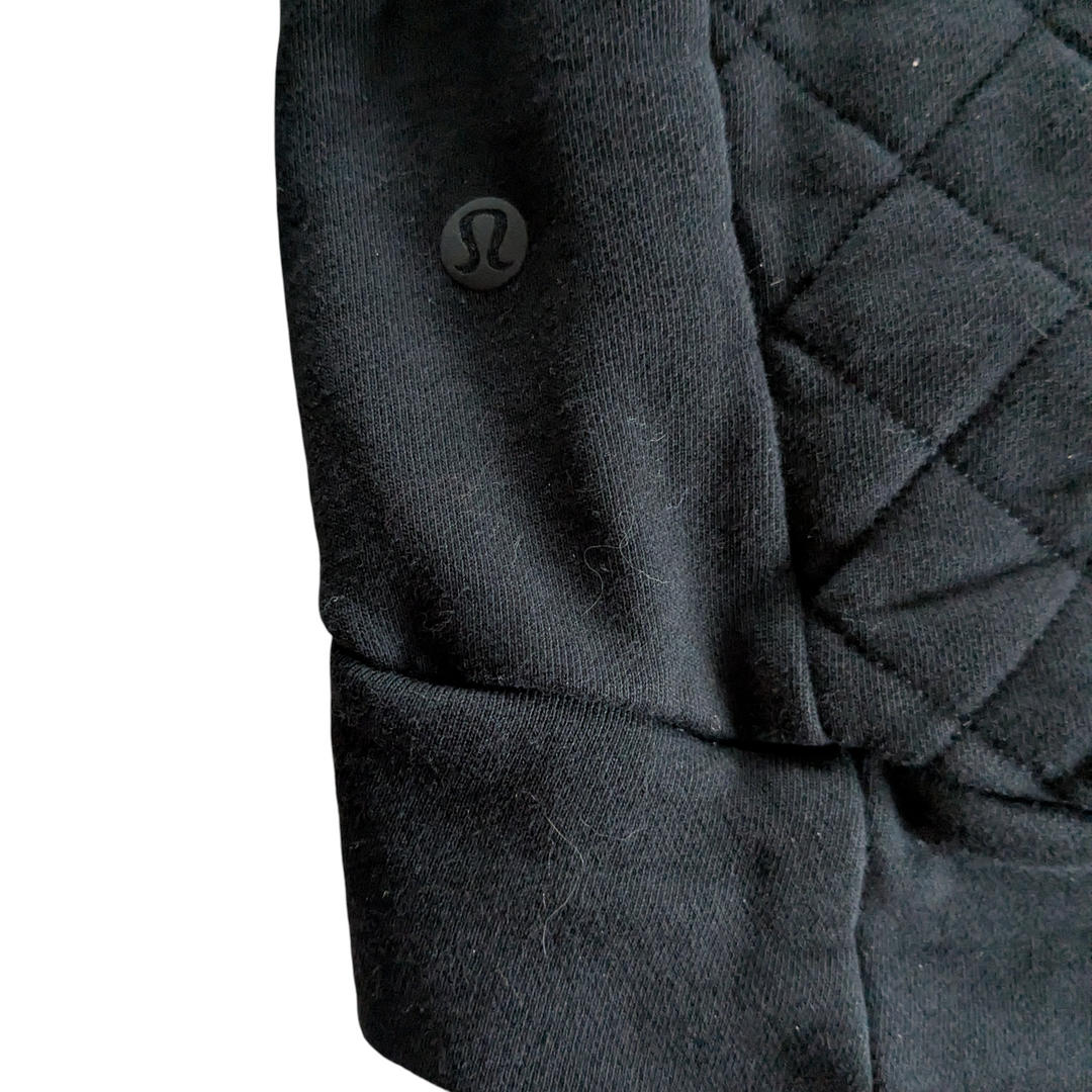 Lululemon Quilted Pullover Black Size 2