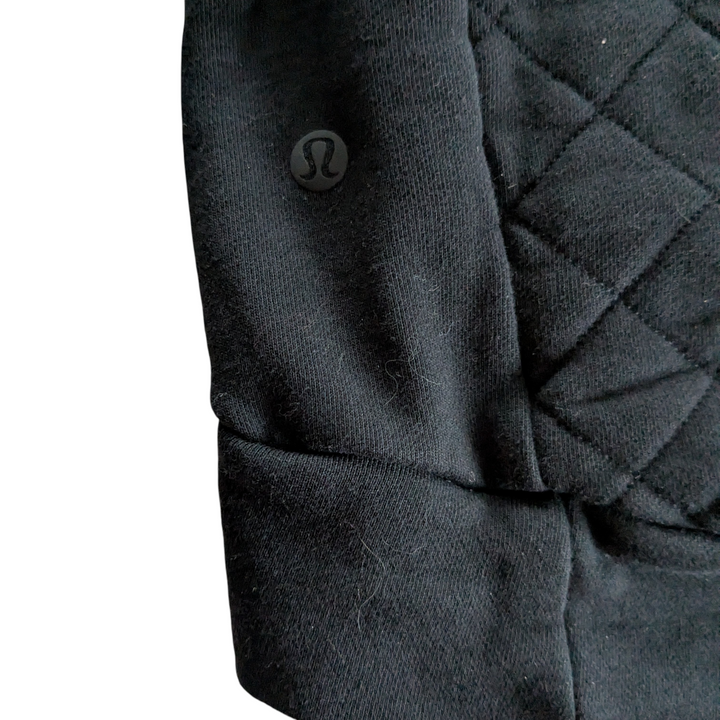 Lululemon Quilted Pullover Black Size 2