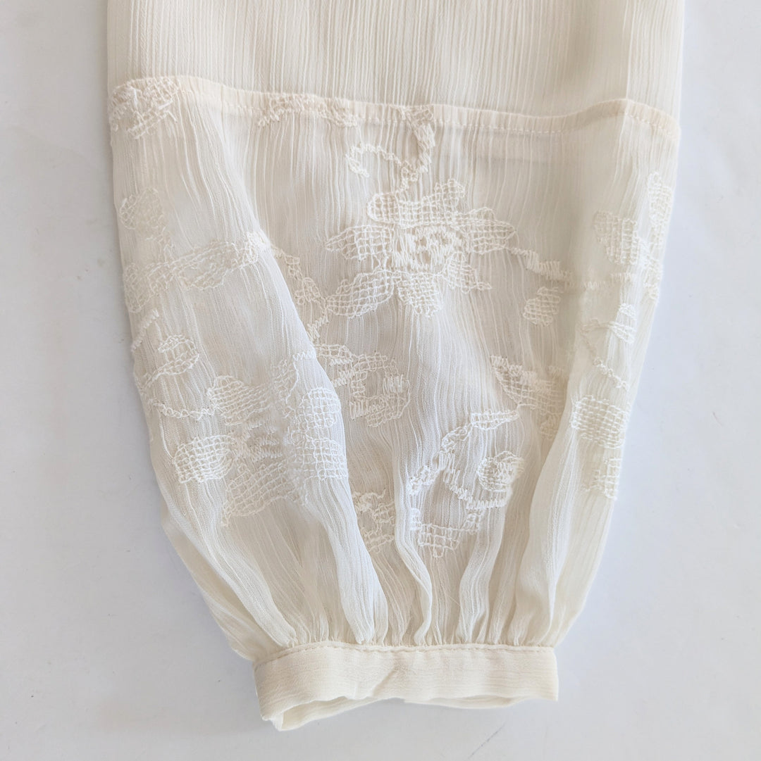 Anthropologie Tiny Luisa Cream Dress Size Small