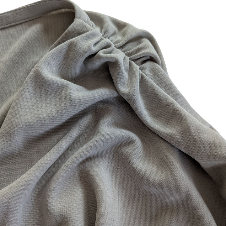 St John Couture Ruched Knit Top Size 16