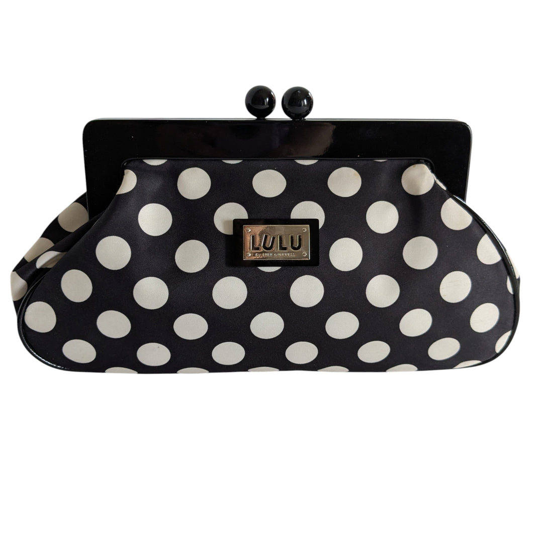 Lulu Guiness Polka Dot Clutch