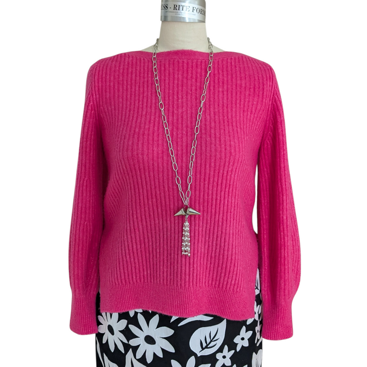 Athleta Hot Pink Sweater Size XS