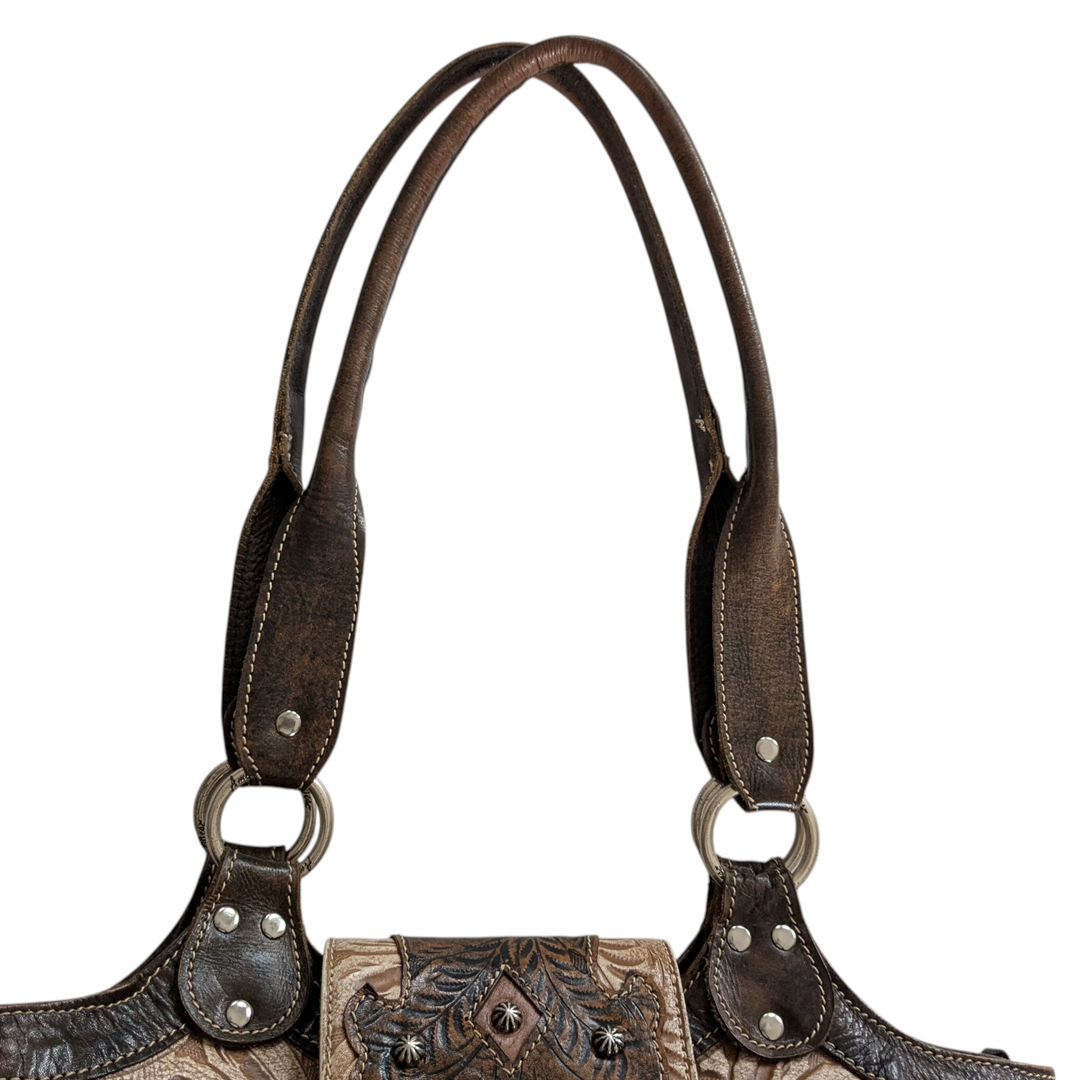 American West Shoulder Bag and Wallet Set