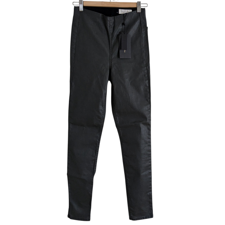 Rag & Bone Nina Coated Cotton Pull On Pants Size 8 NWT