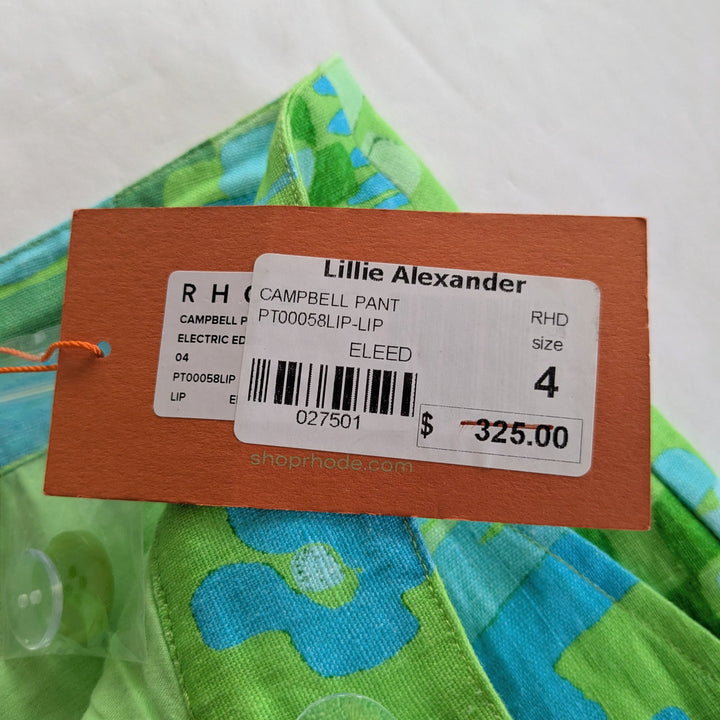 Rhode Campbell Pants Size 4