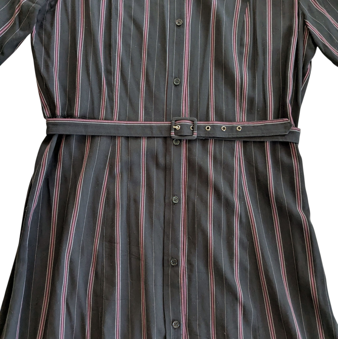 Paige Nayven Striped Maxi Dress Size Large