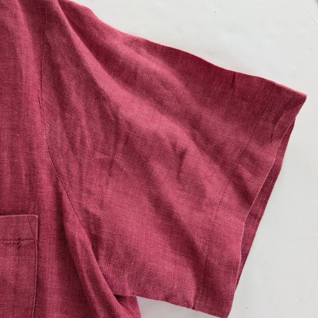 Eileen Fisher Linen Shirt Dress Size Large