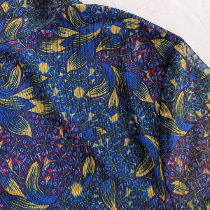 By Anthropologie Semi Sheer Top Size 1X