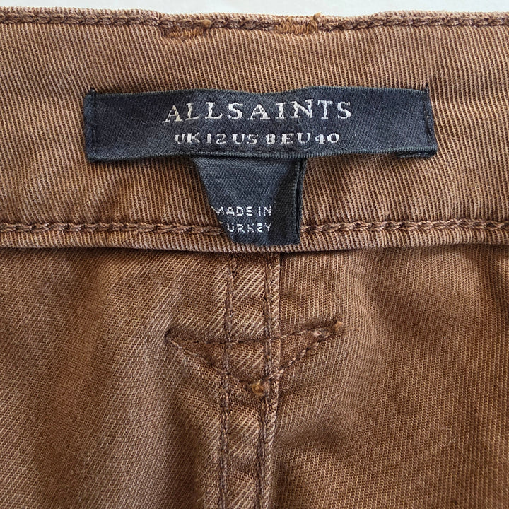 All Saints Nola Cargo Utility Trousers Size 8