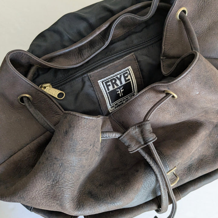 Frye Vintage Leather Backpack