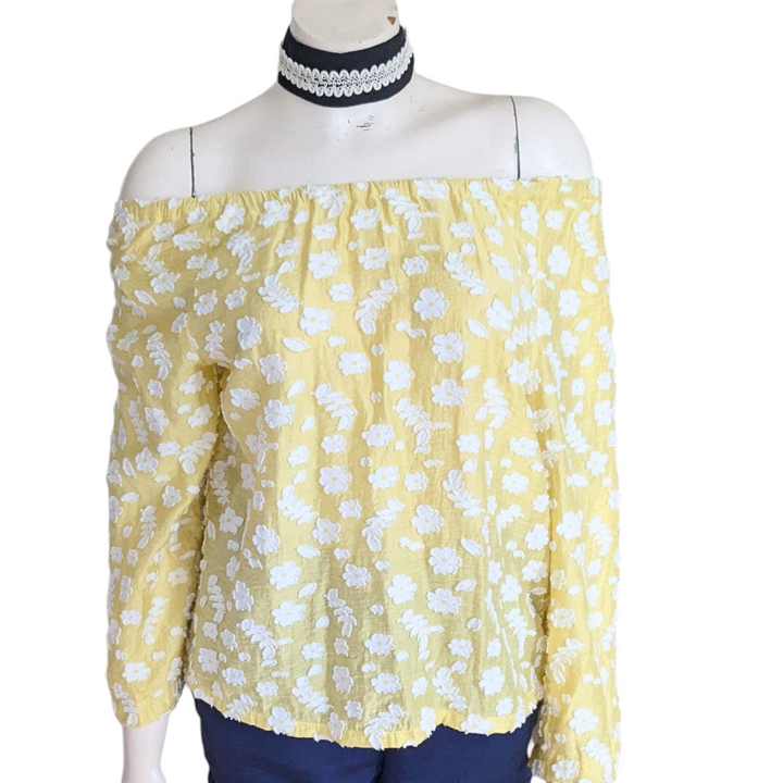 Ann Taylor Floral Top Size XSP