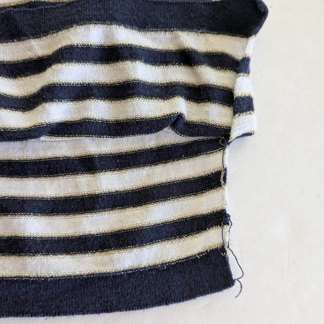 Nicole by Nicole Miller Striped Sweater Size Medium
