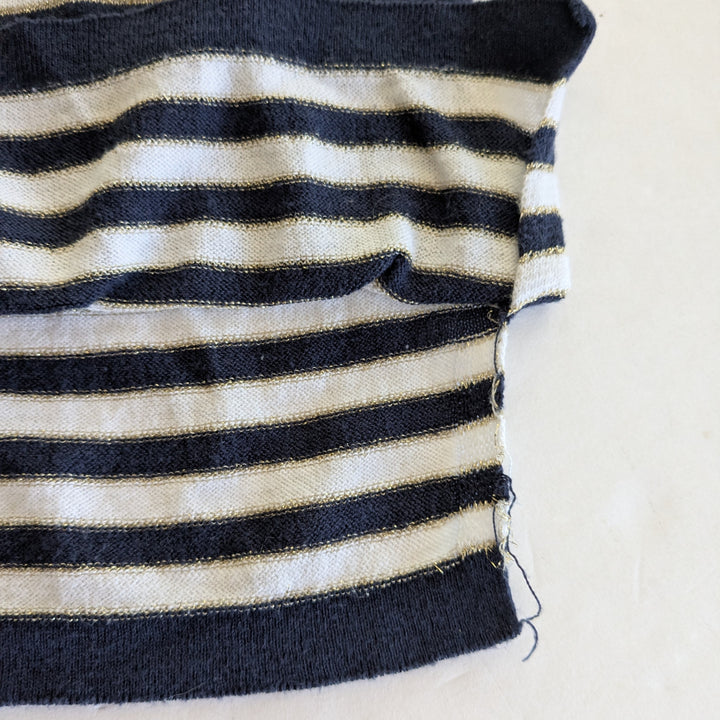 Nicole by Nicole Miller Striped Sweater Size Medium