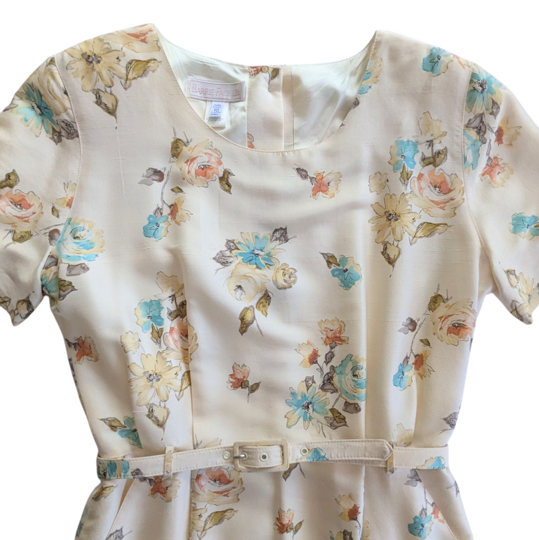 Barrie-Pace Ltd Vintage Silk Dress Size 10