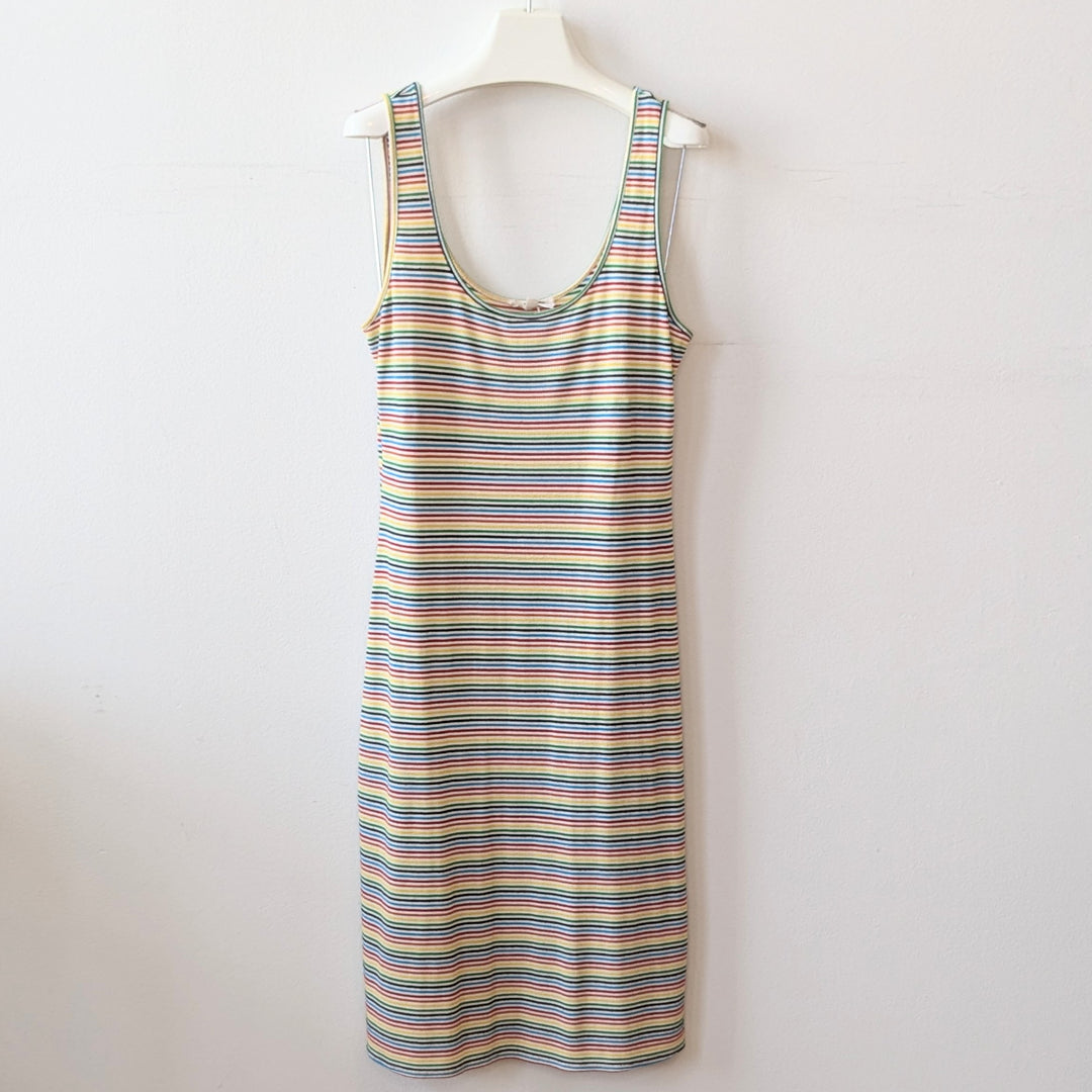 Rolla Coster Knit Striped Dress Size Large