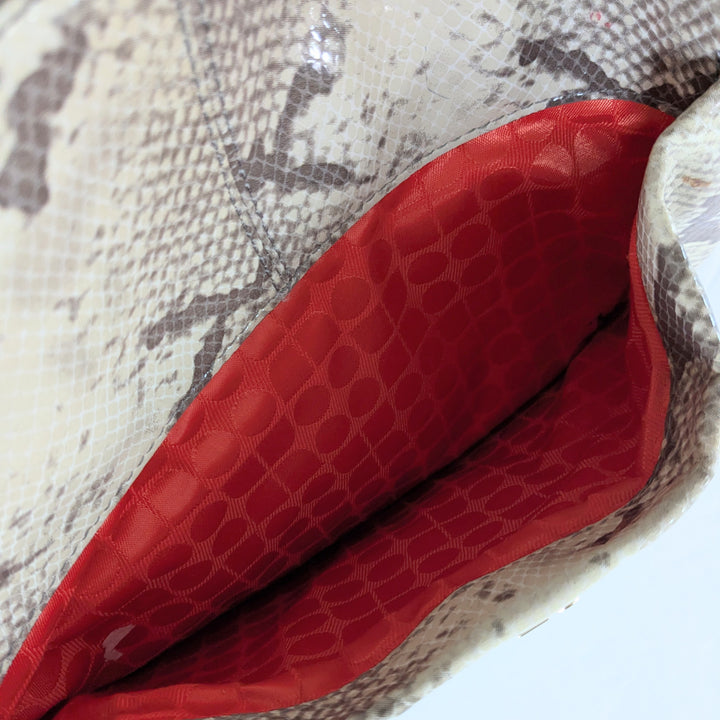 Kate Spade Snake Print Leather Hobo bag