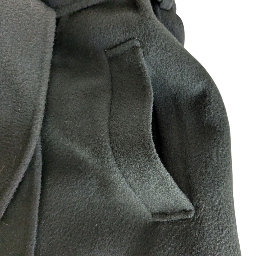 Theory Wool and Cashmere Wrap Coat Size Small