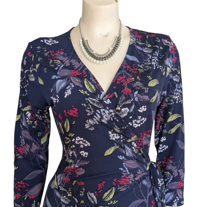 Banana Republic Factory Wrap Dress Size Small