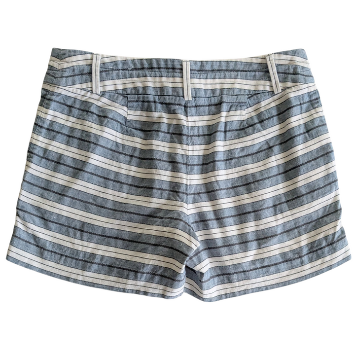LOFT Striped Shorts Size 0