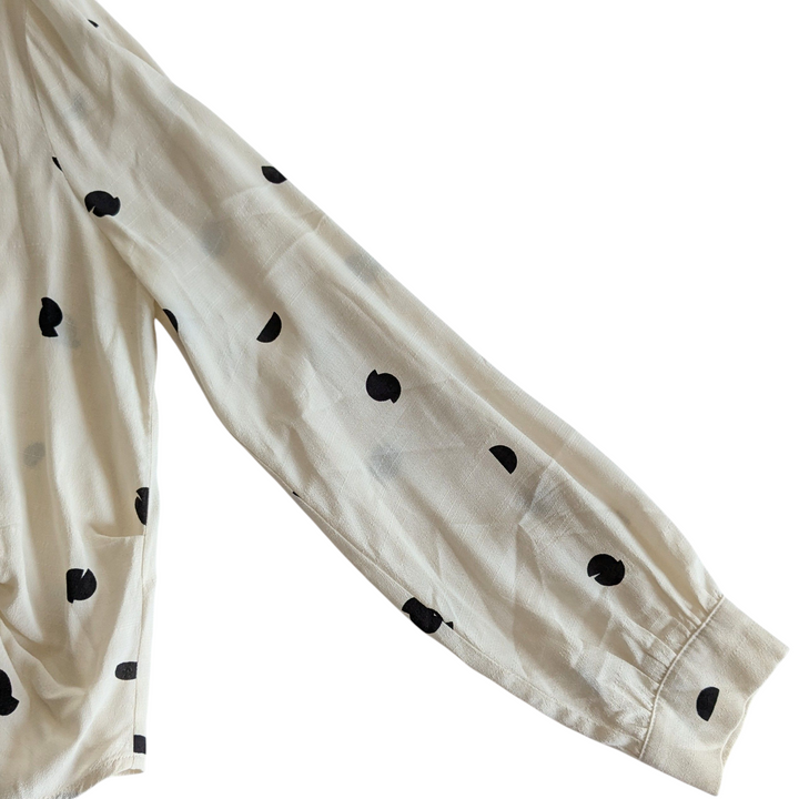 ASTR Polka Dot Blouse Size Large