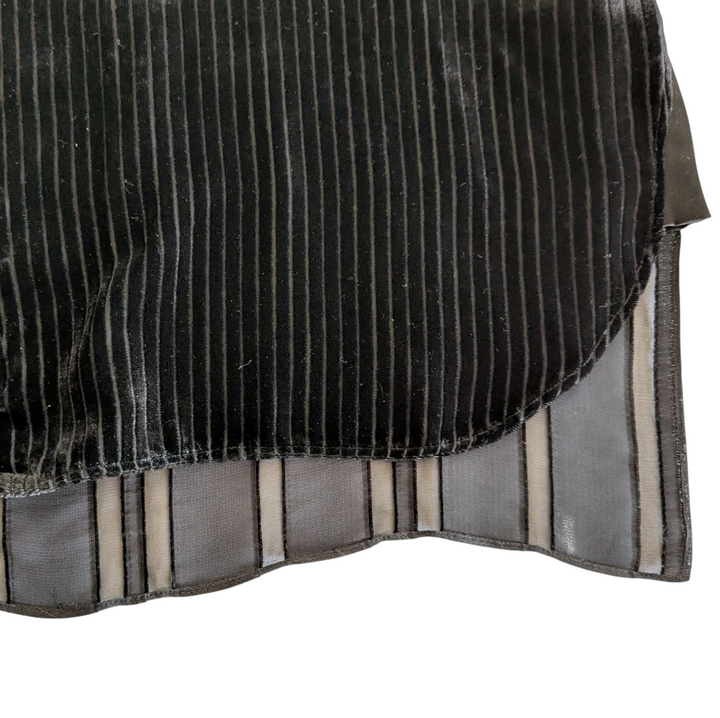 Elie Tahari Martha Burn Out Velvet Tunic Size XL