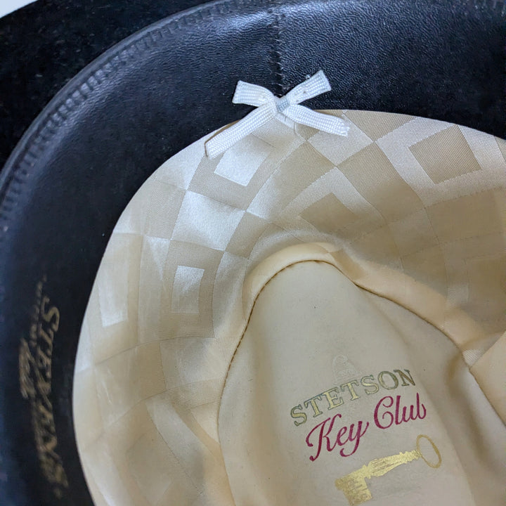 Stetson Vintage Fur  Felt Fedora Size 6.75