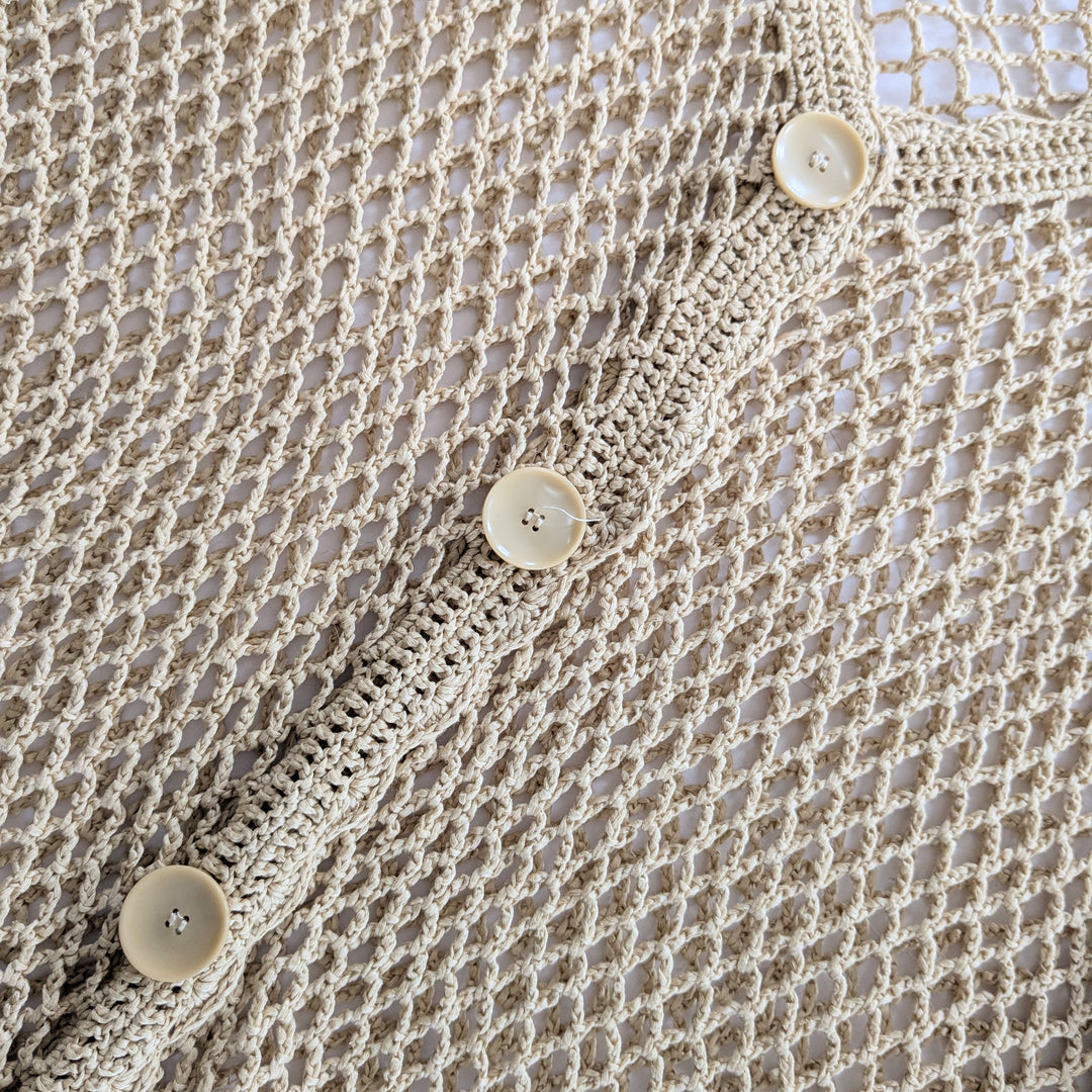 Jones New York Open Weave Cardigan Size 0X
