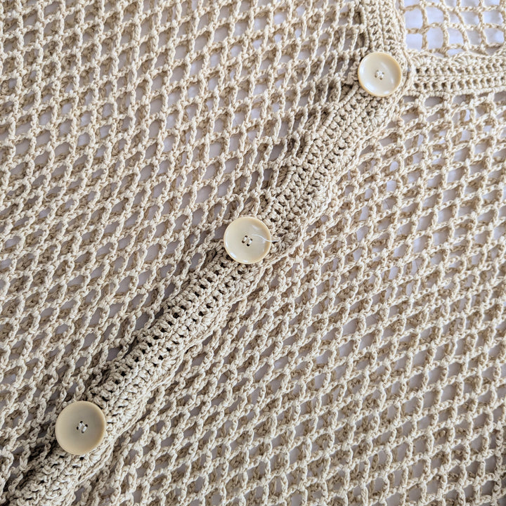 Jones New York Open Weave Cardigan Size 0X