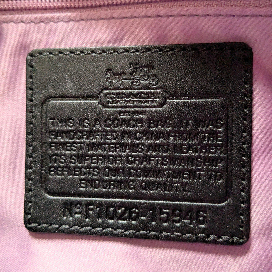Coach Madison Sophia Sateen Nylon Satchel