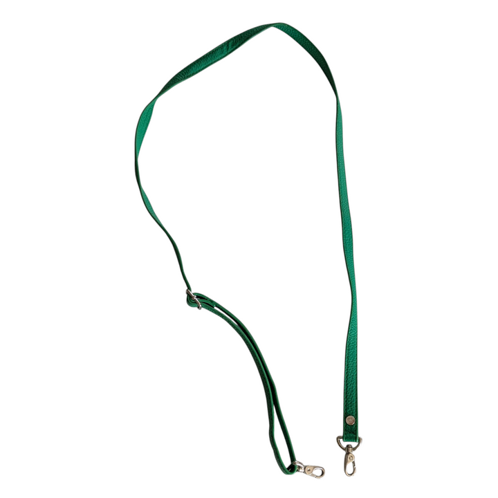Jewel Green Leather Convertible Satchel
