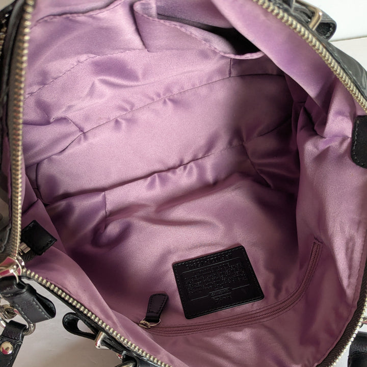 Coach Madison Sophia Sateen Nylon Satchel