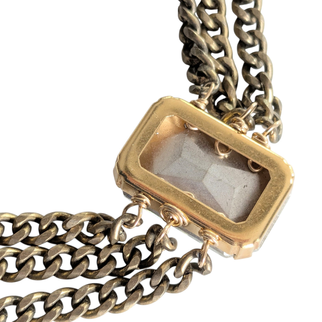 Janna Connor Oversized Crystal Necklace