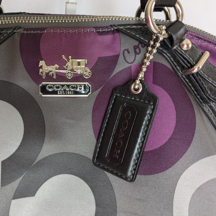Coach Madison Sophia Sateen Nylon Satchel