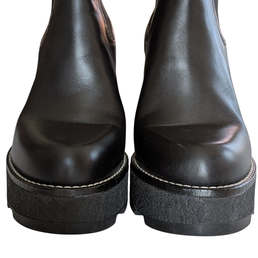 Louis Vuitton Beaubourg Ankle Boots Size 40