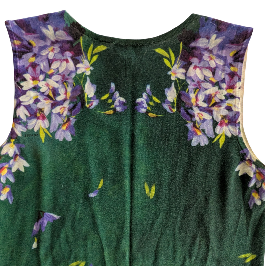 Escada Sleeveless Sweater Size Medium