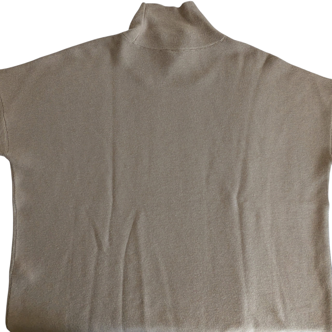 Eileen Fisher Mock Turtleneck Size Large