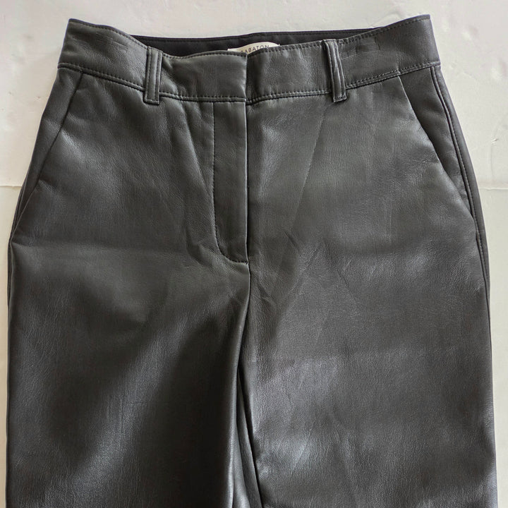 Babaton Faux Leather Pants Size 4