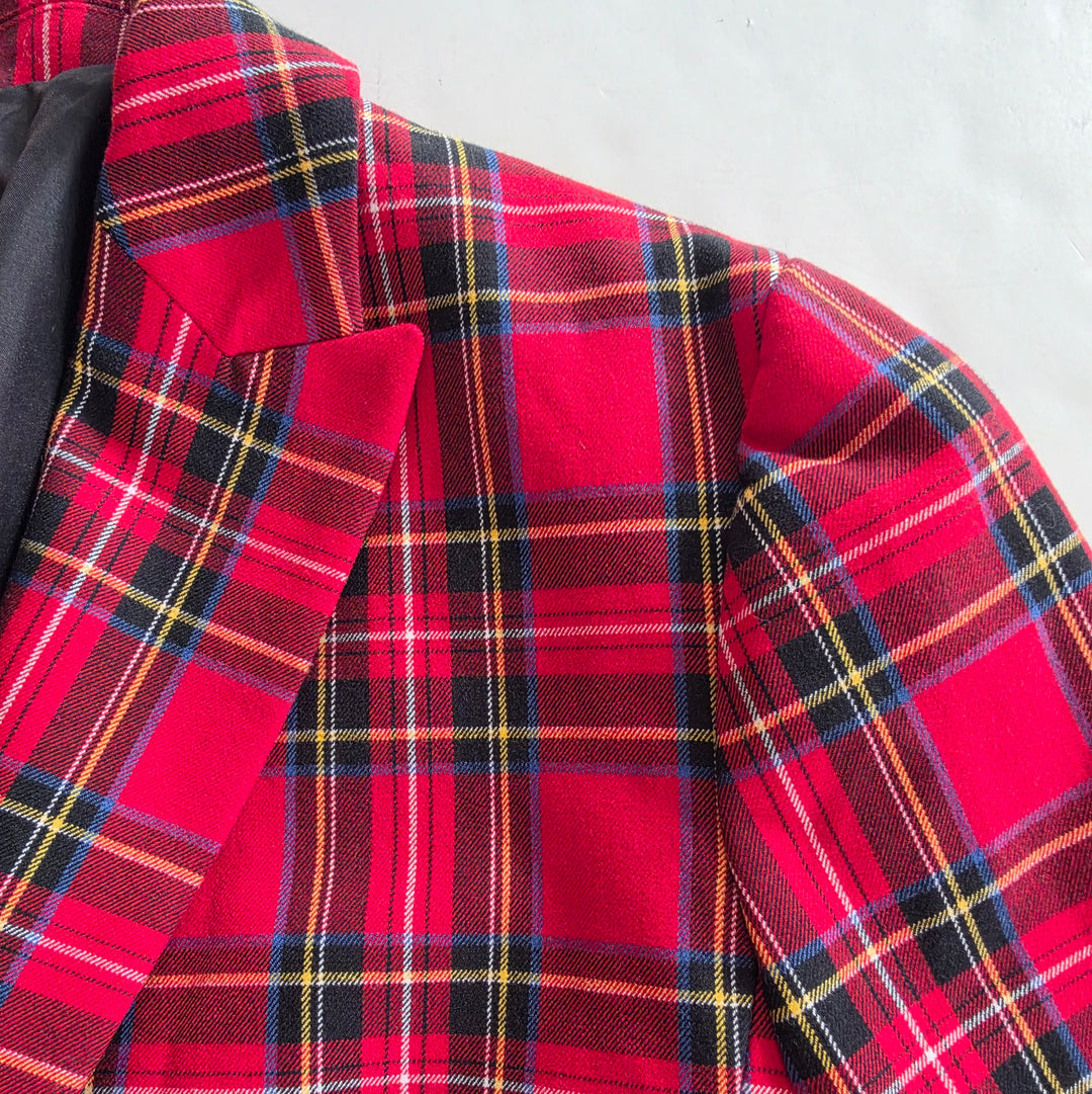 J. Crew Factory Plaid Blazer Size 6