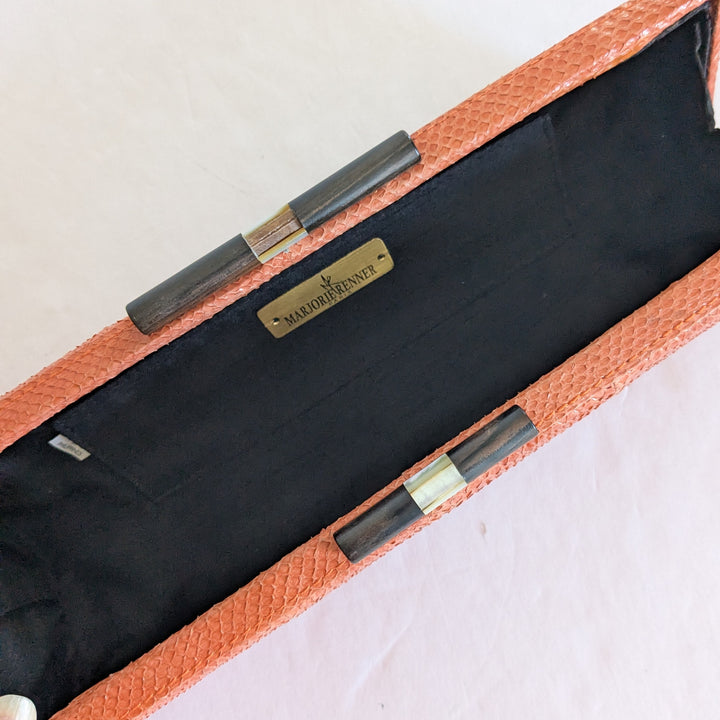 Marjorie Renner Paris Leather Clutch