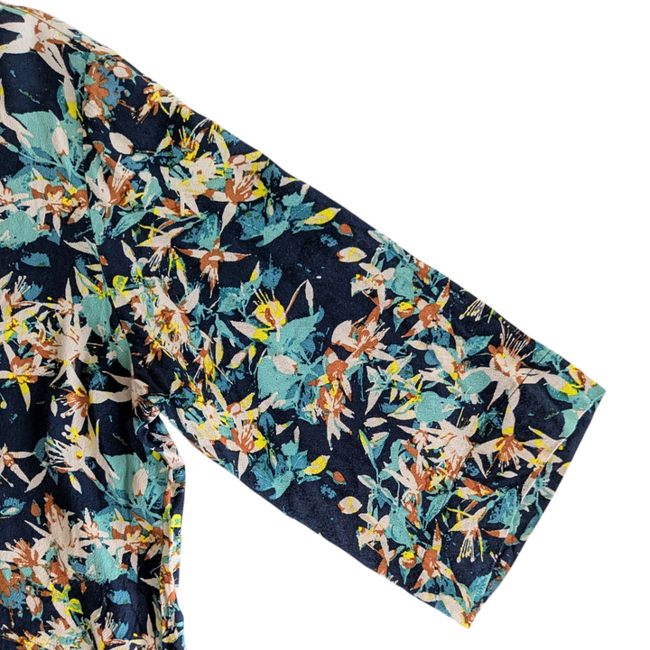 Sam & Lavi Floral Print Blouse Size Medium